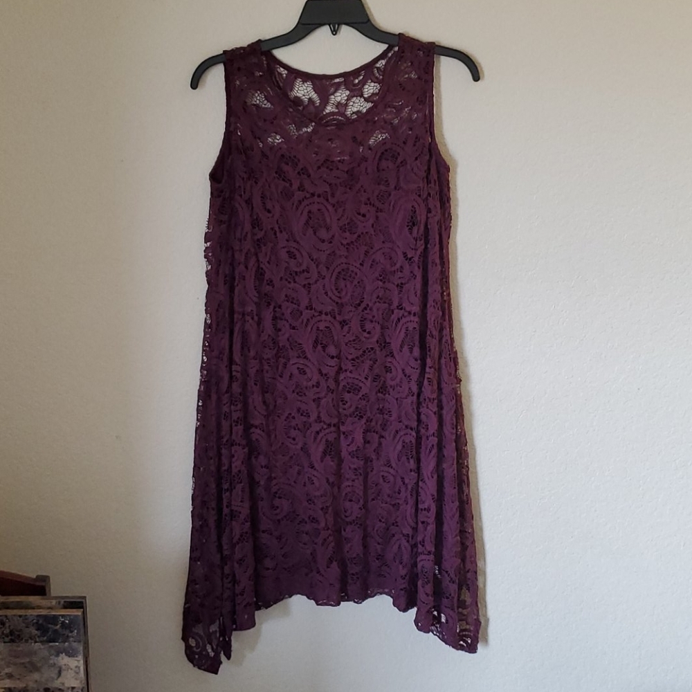 Lane Bryant Lace A-line dress